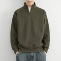 Men's Corduroy-Texture Half-Zip Sweatshirt