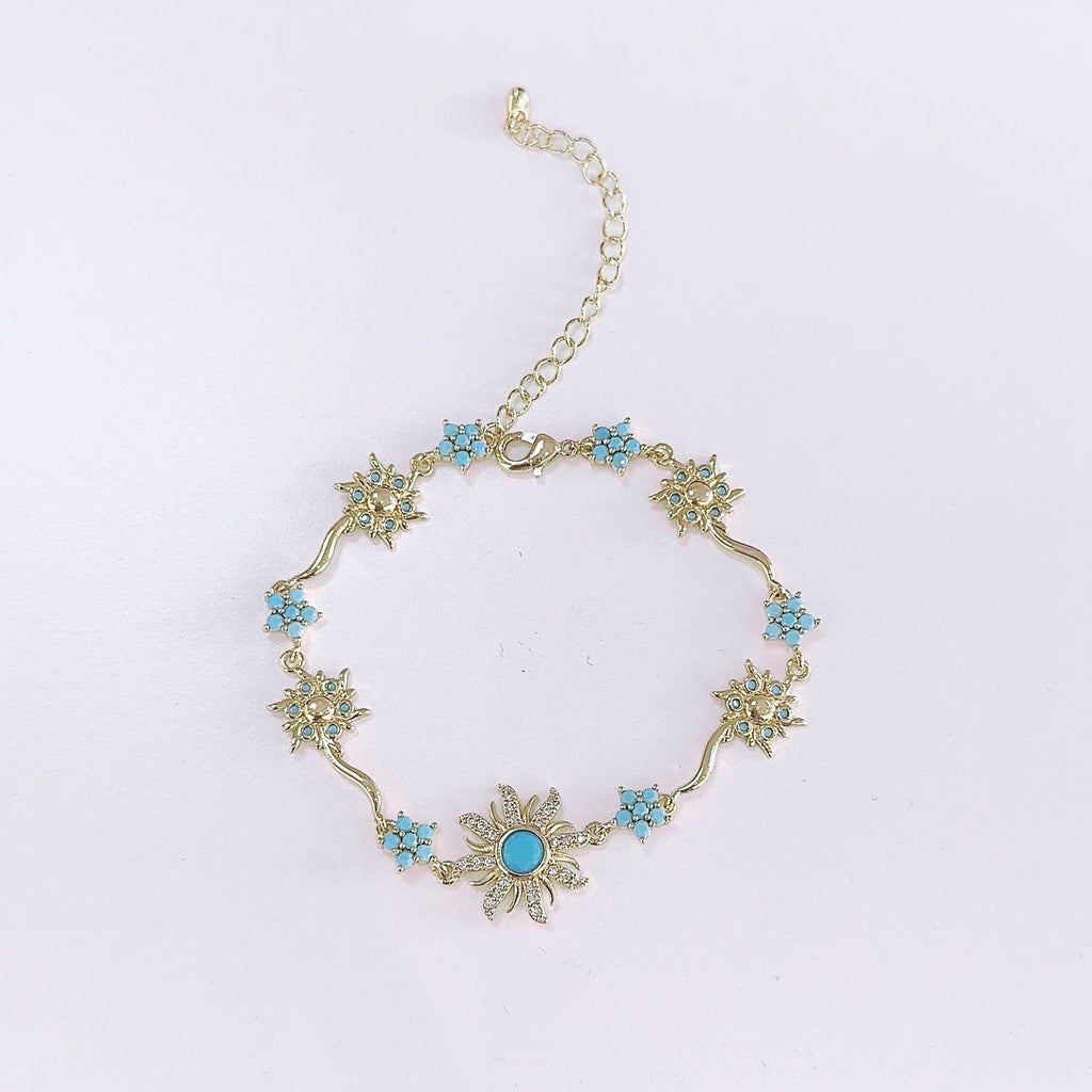 Sunflower Zircon Bracelet for Women