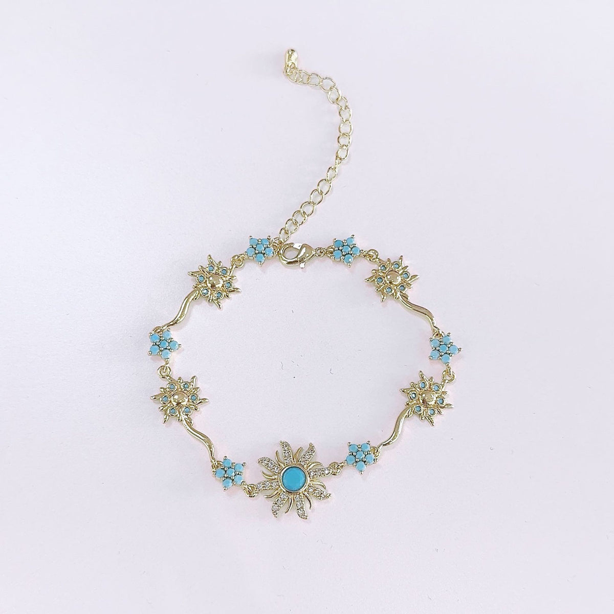 Sunflower Zircon Bracelet for Women
