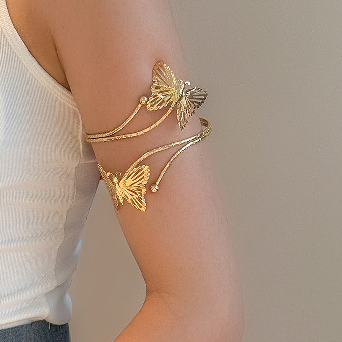 Gold & Silver Open Cuff Bracelet Collection