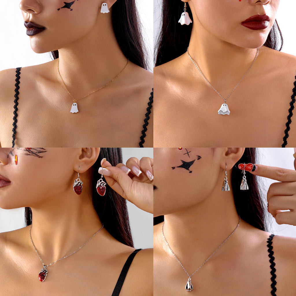 Halloween Dripping Heart Jewelry Collection