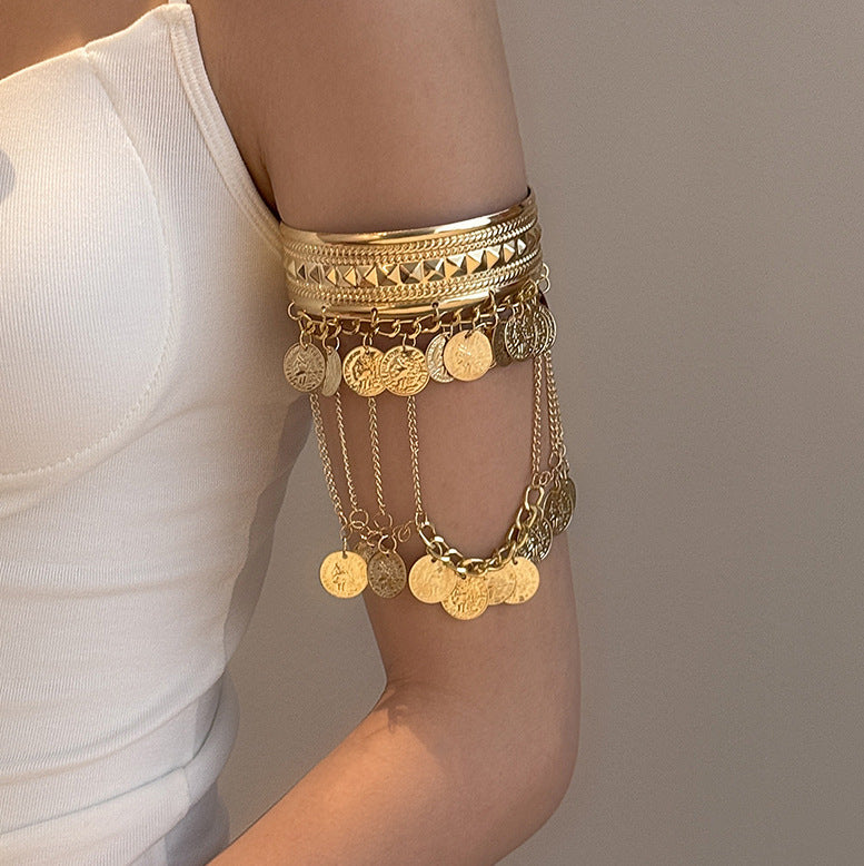 Gold & Silver Open Cuff Bracelet Collection