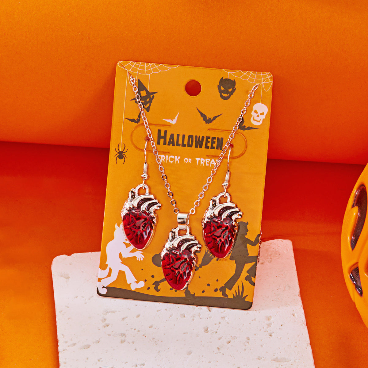 Halloween Dripping Heart Jewelry Collection