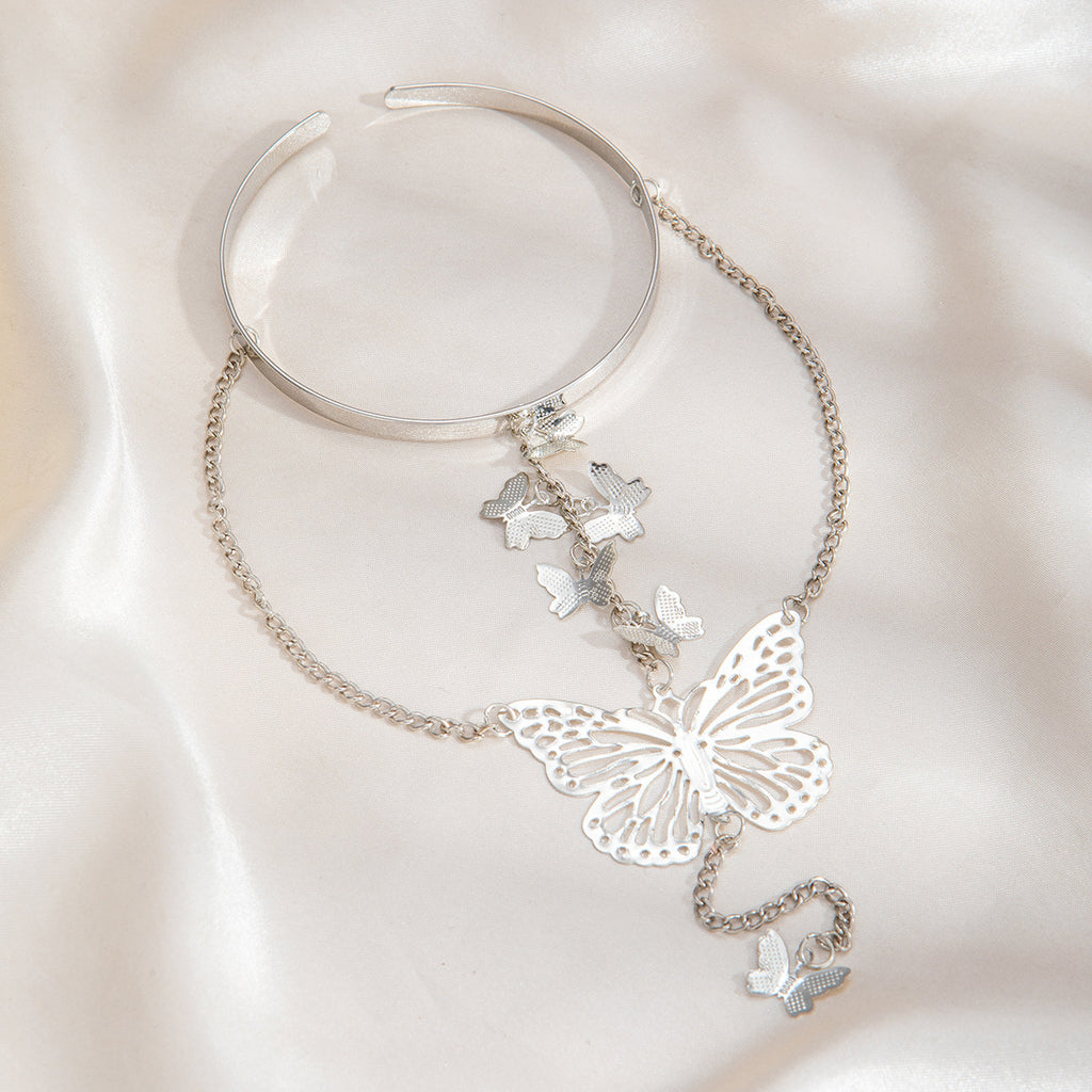 Gold & Silver Open Cuff Bracelet Collection