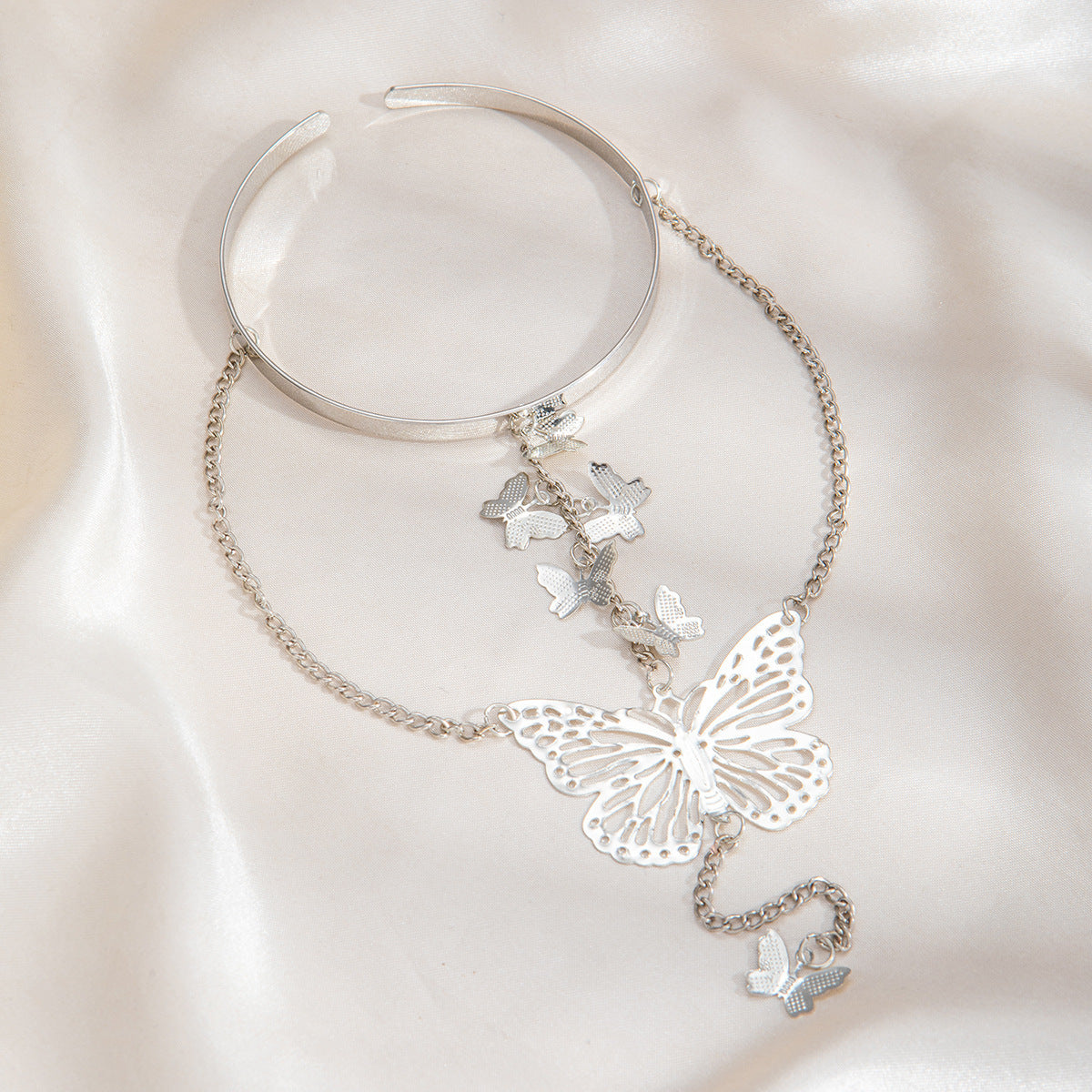 Gold & Silver Open Cuff Bracelet Collection