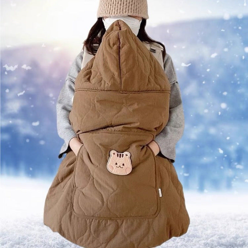 Windproof Winter Baby Blanket – Cotton Animal Patterns