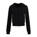 Women's Cropped Zip Hoodie & Set Options