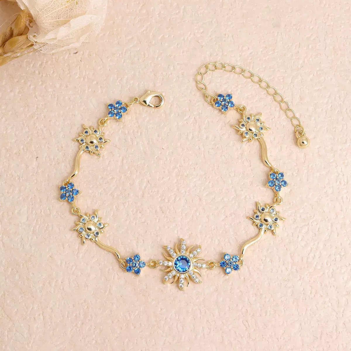 Sunflower Zircon Bracelet for Women