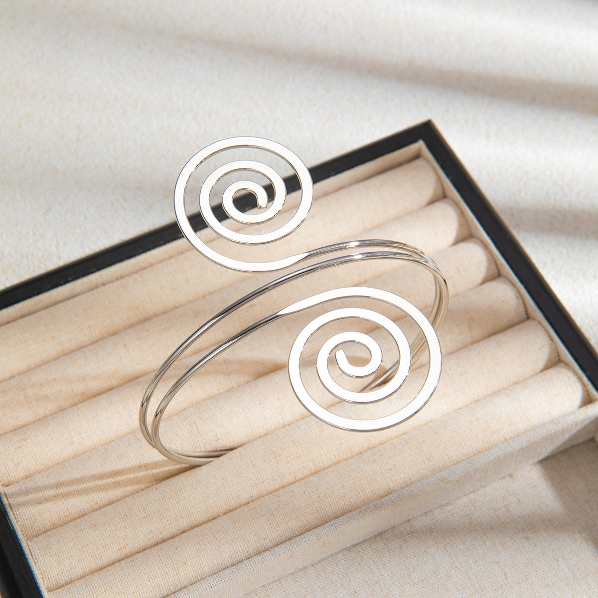 Gold & Silver Open Cuff Bracelet Collection