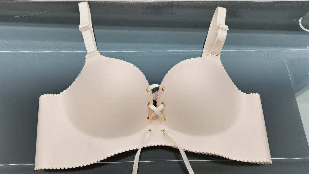 Women's Wireless Bra – Breathable Honeycomb, B-Cup Lift & Seamless Everyday Comfort