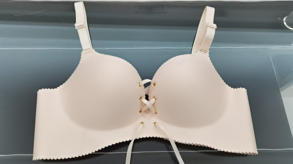 Women's Wireless Bra – Breathable Honeycomb, B-Cup Lift & Seamless Everyday Comfort