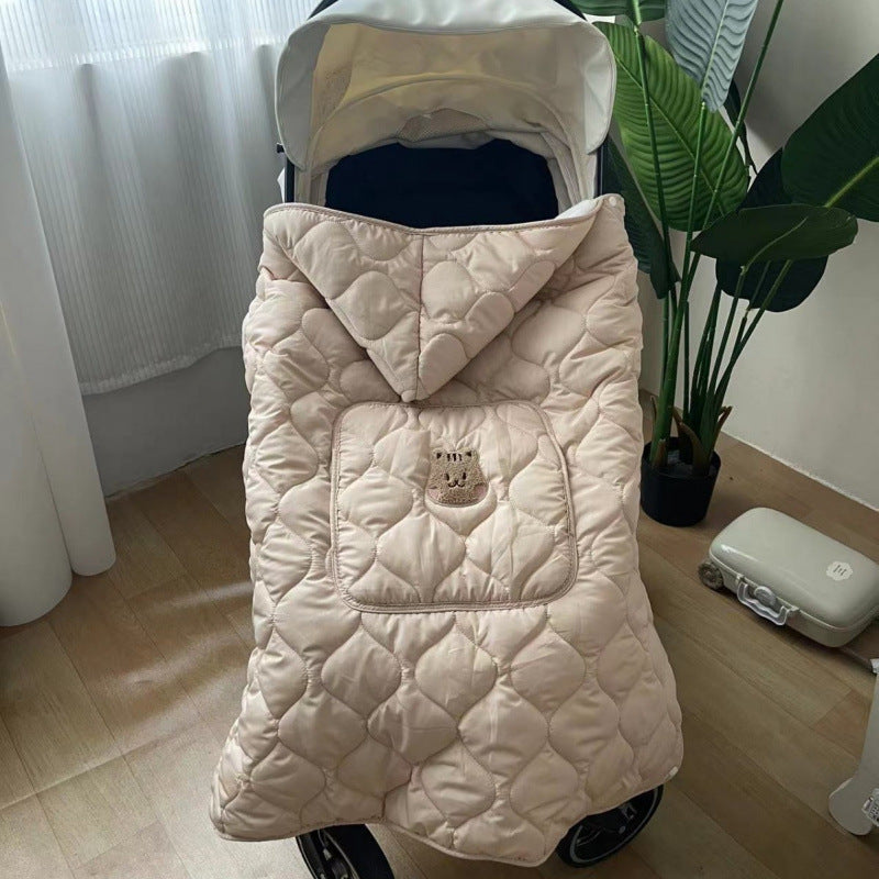 Windproof Winter Baby Blanket – Cotton Animal Patterns