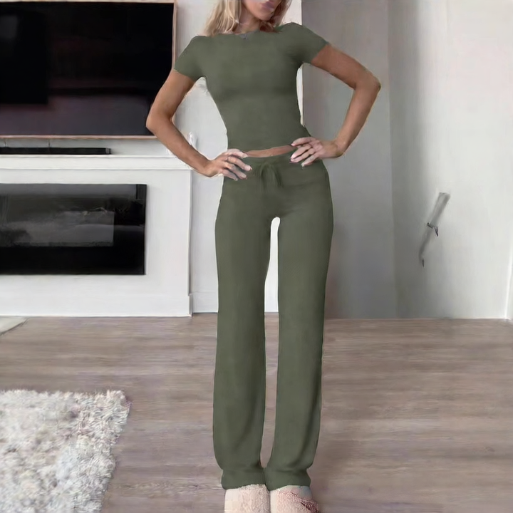 Women's Casual Lounge & Yoga Tracksuit Set