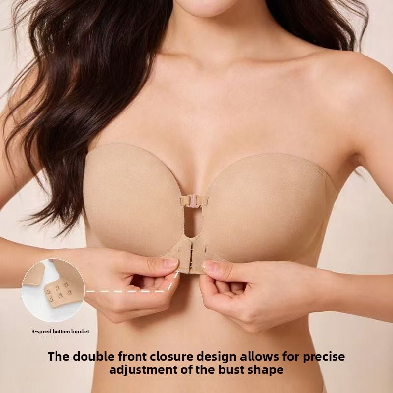 Women's Front-Closure Push-Up Bra