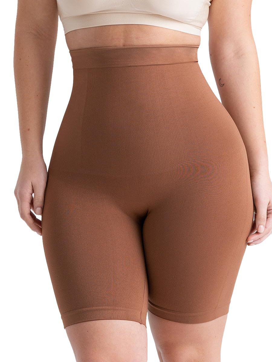 High-Waisted Silicone Shapewear Pants