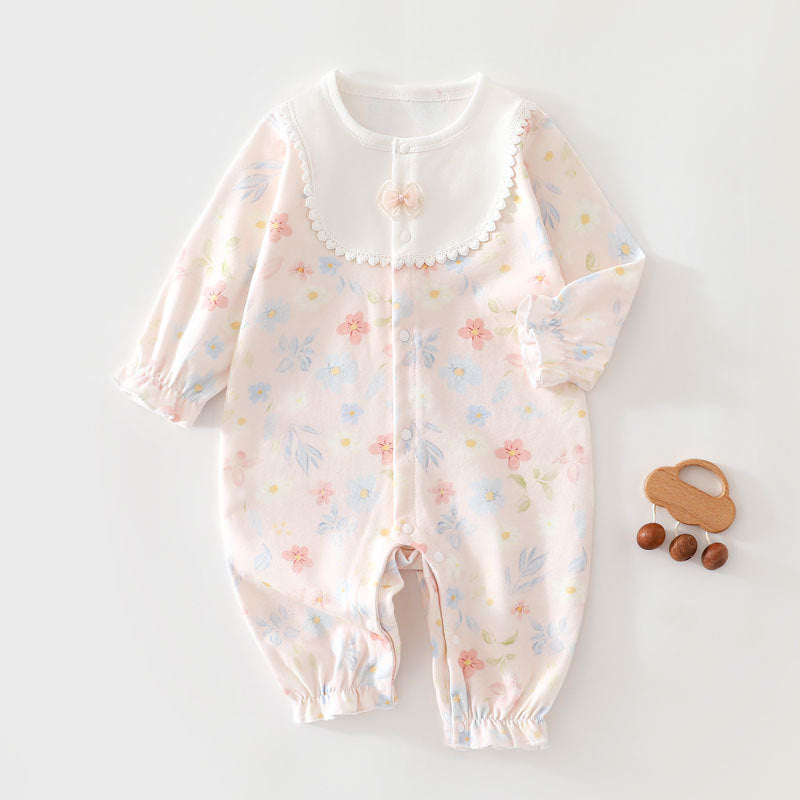 Infant Cotton Jumpsuit Long Sleeve Romper