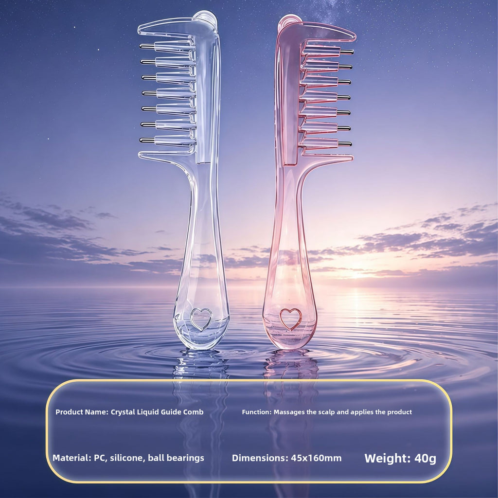 Red Light Scalp Massager & Serum Applicator Comb