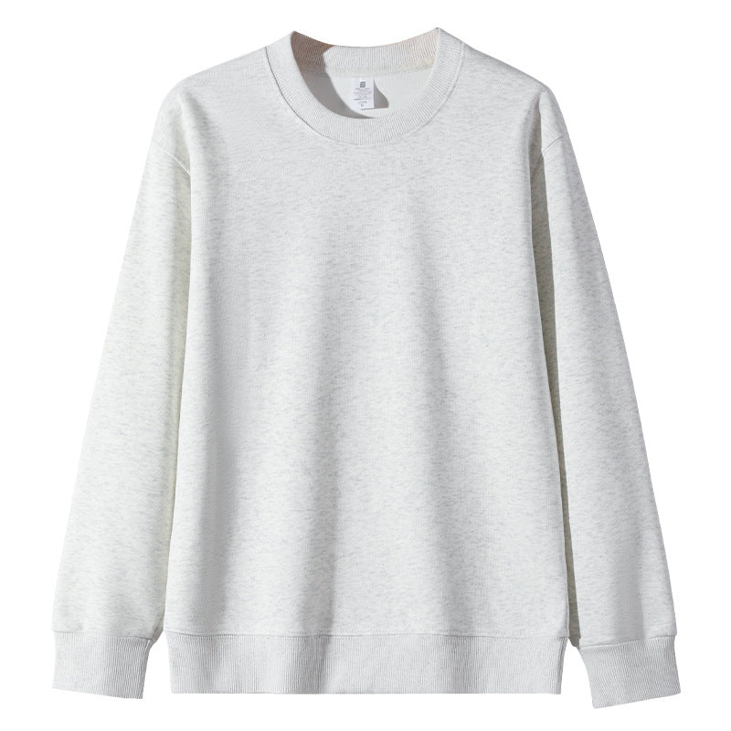 Men's Heavyweight Pullover Sweatshirt – Relaxed Fit Round Neck, Sizes M–5XL