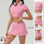 Women's Quick-Dry Top & Flared Pants Activewear Set