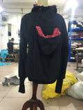 Women's Color-Block Polar Fleece Zip Hoodie