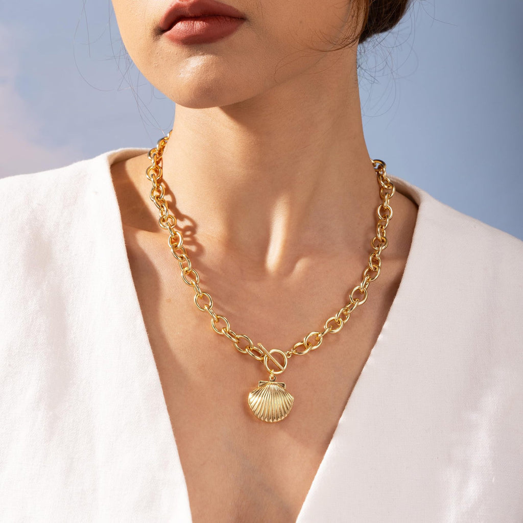 Love Heart Beaded Collar Necklace