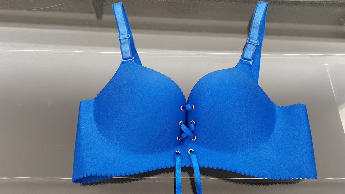 Women's Wireless Bra – Breathable Honeycomb, B-Cup Lift & Seamless Everyday Comfort