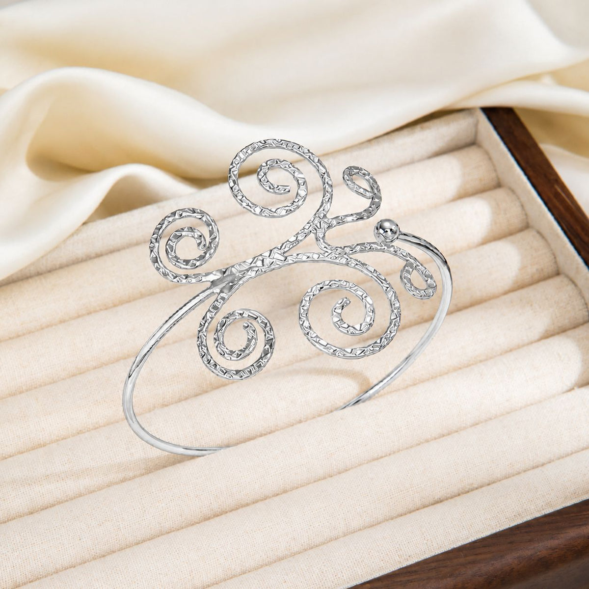 Gold & Silver Open Cuff Bracelet Collection