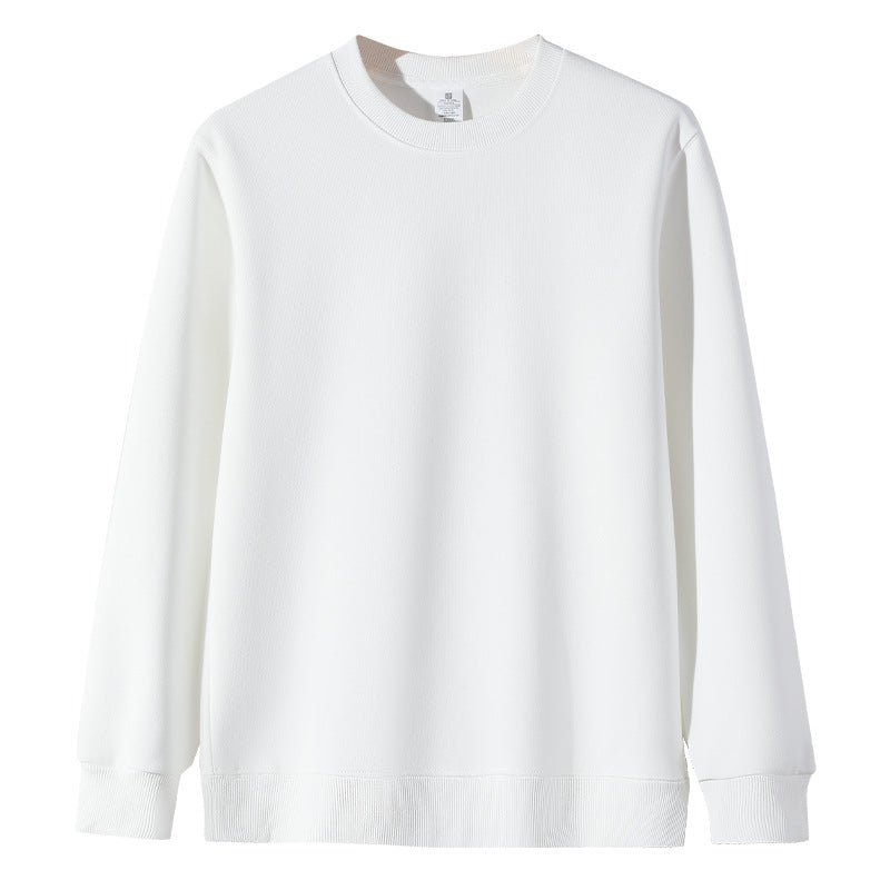 Men's Heavyweight Pullover Sweatshirt – Relaxed Fit Round Neck, Sizes M–5XL