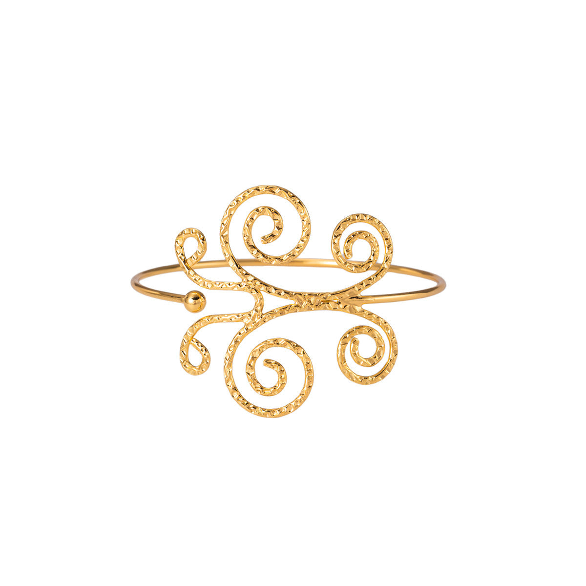 Gold & Silver Open Cuff Bracelet Collection