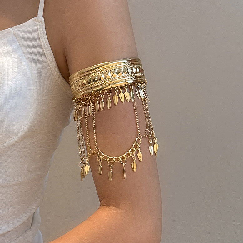 Gold & Silver Open Cuff Bracelet Collection