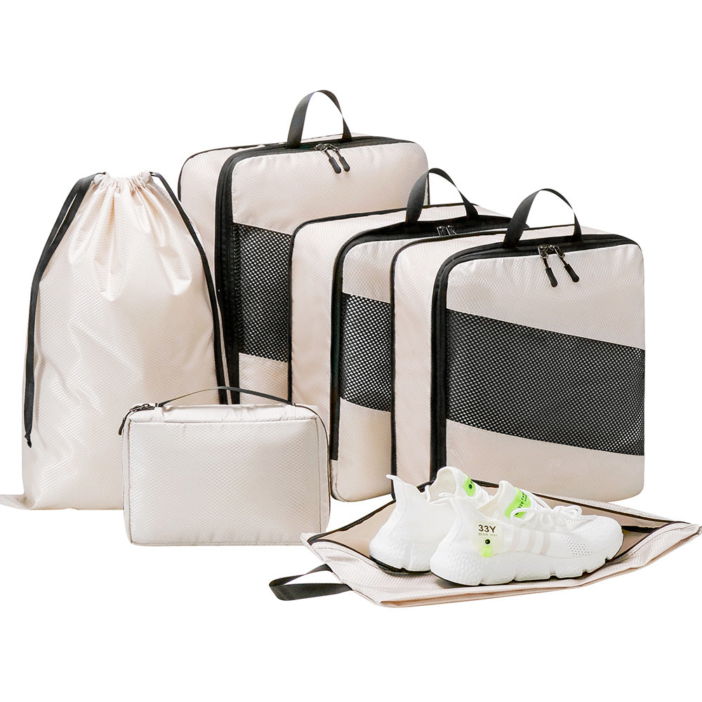 6-Piece Compression Travel Storage Bags – 20–35L