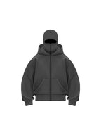 Women's Double-Layer Fleece Zip Hoodie