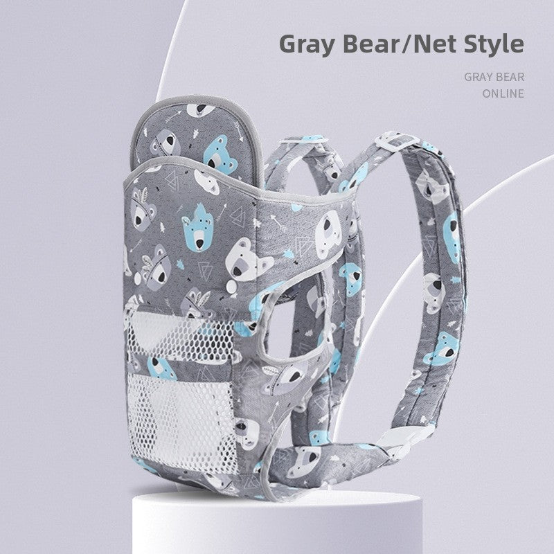 Lightweight Mesh Baby Carrier – Convertible Shoulder Design