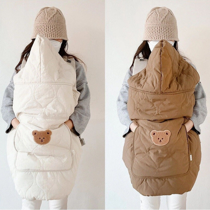 Windproof Winter Baby Blanket – Cotton Animal Patterns