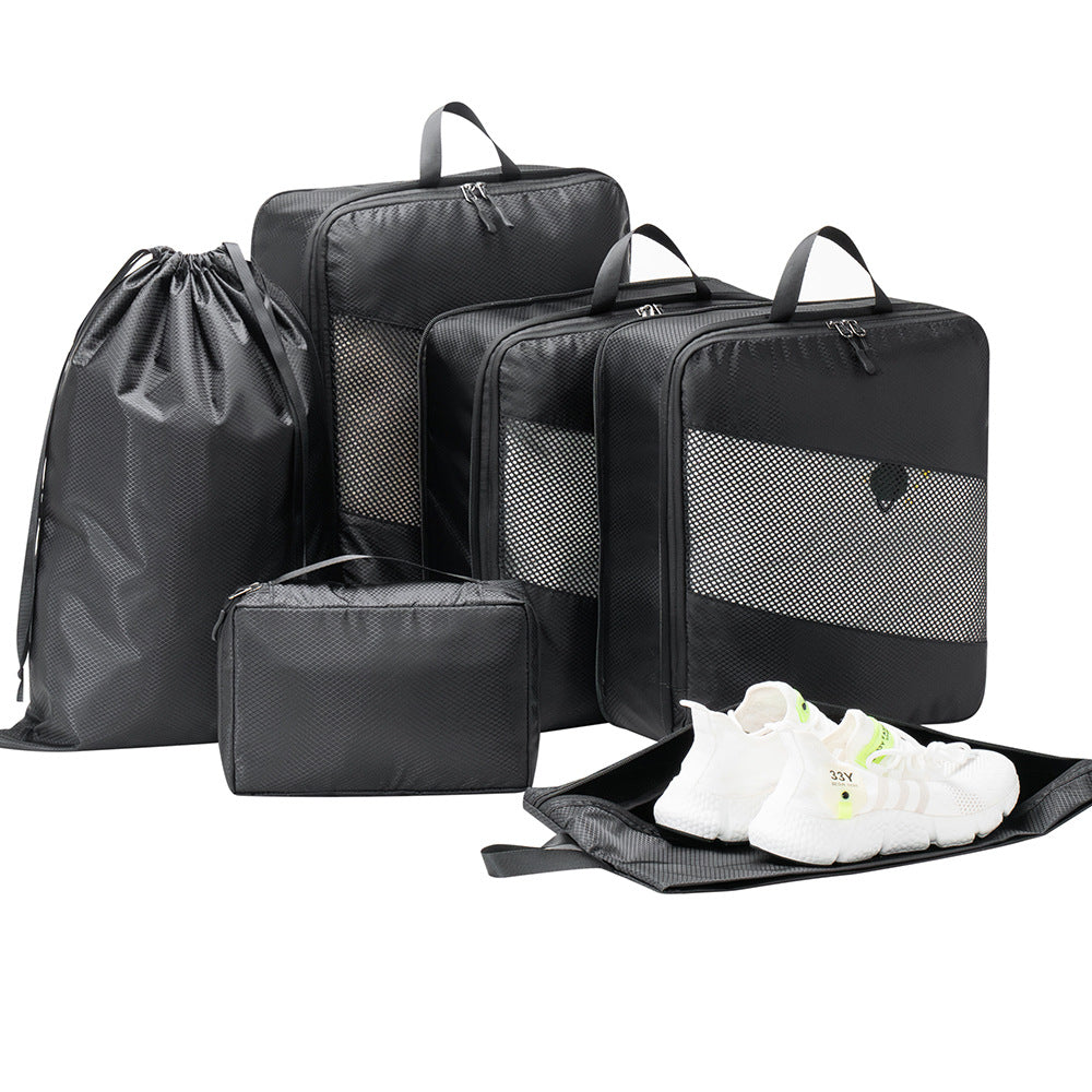 6-Piece Compression Travel Storage Bags – 20–35L