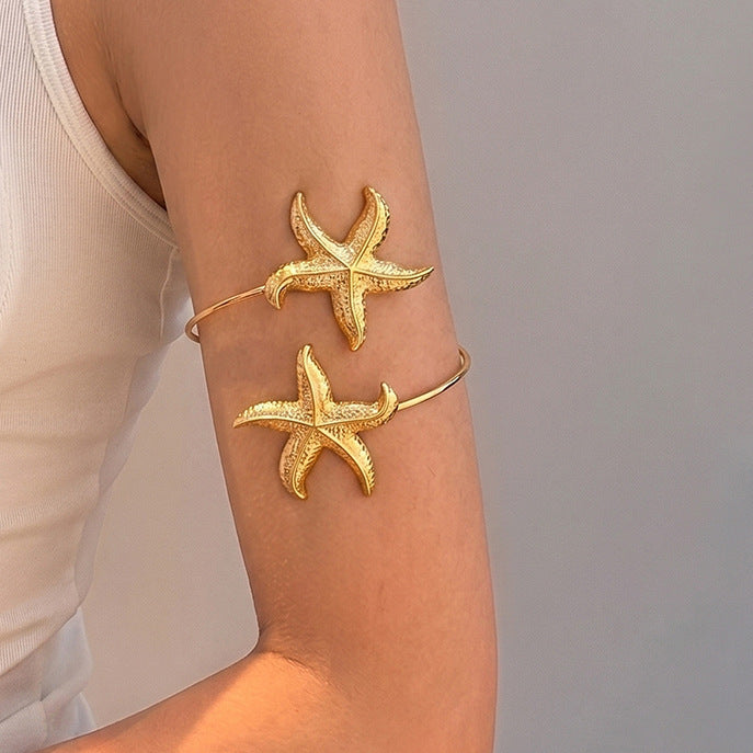 Gold & Silver Open Cuff Bracelet Collection