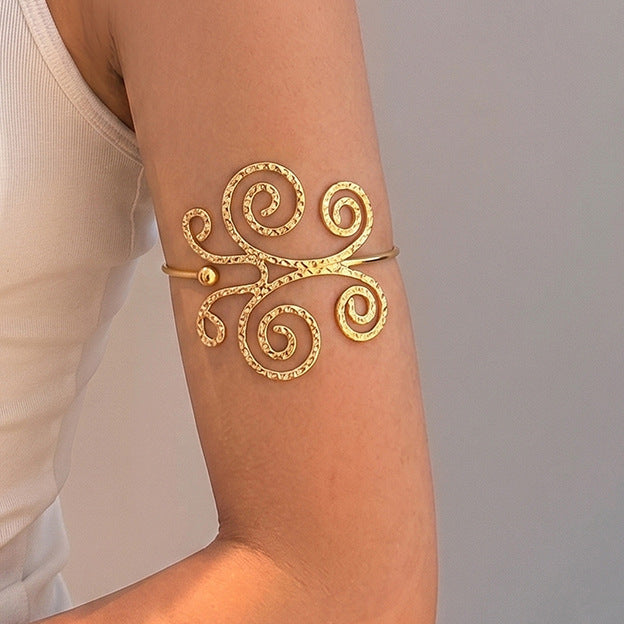 Gold & Silver Open Cuff Bracelet Collection