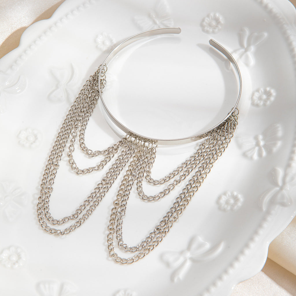 Gold & Silver Open Cuff Bracelet Collection