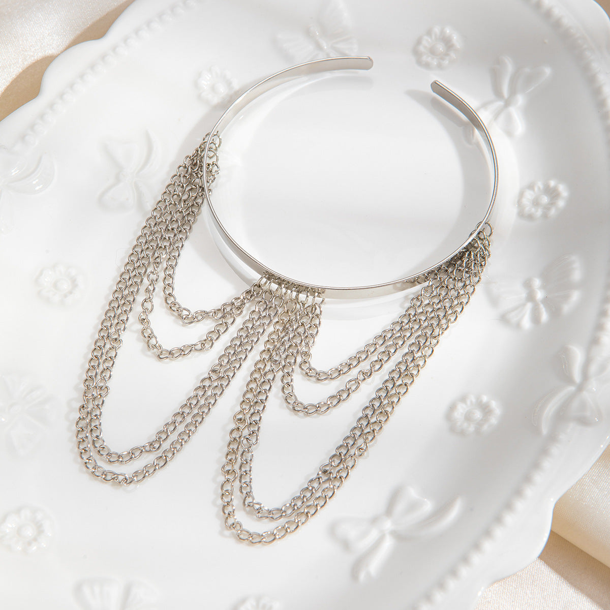 Gold & Silver Open Cuff Bracelet Collection
