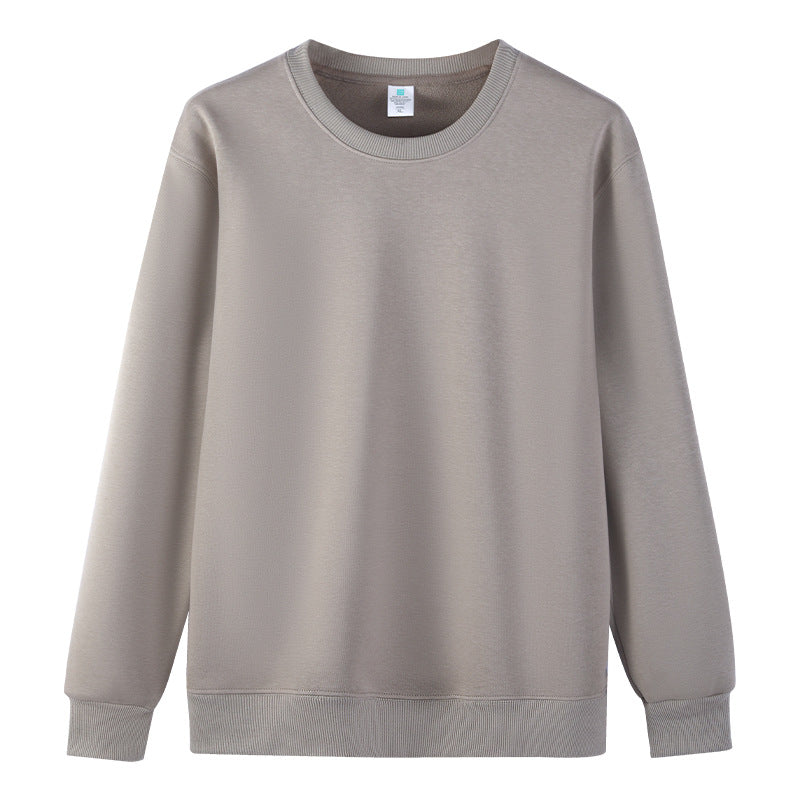Men's Heavyweight Pullover Sweatshirt – Relaxed Fit Round Neck, Sizes M–5XL