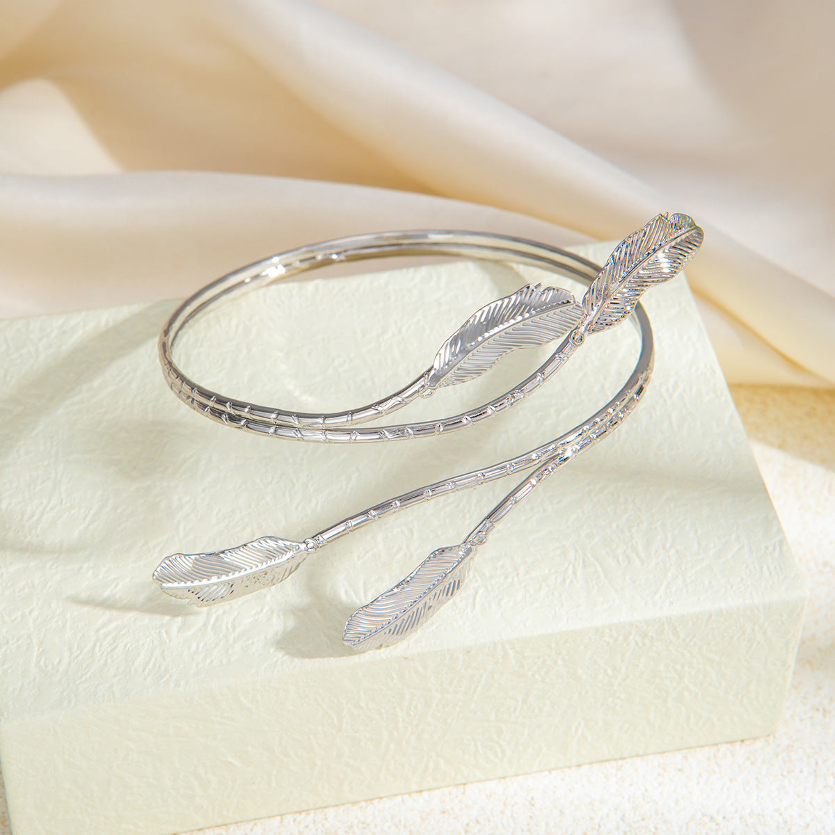 Gold & Silver Open Cuff Bracelet Collection
