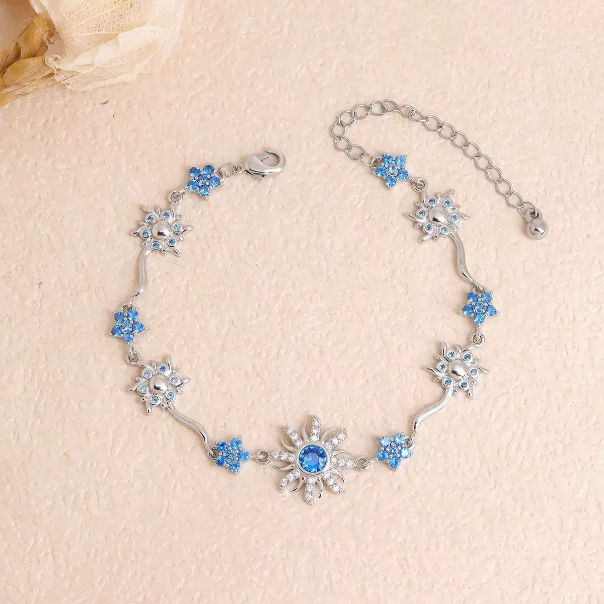 Sunflower Zircon Bracelet for Women