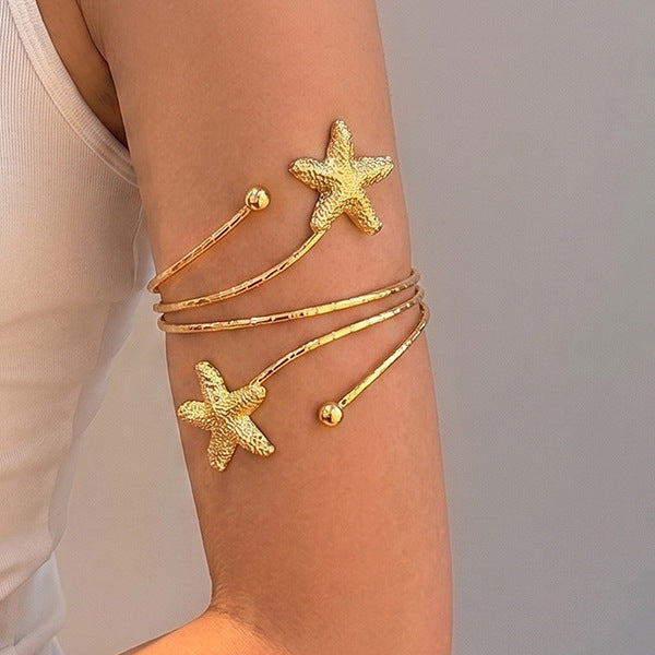 Gold & Silver Open Cuff Bracelet Collection
