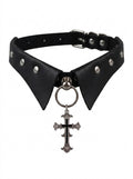 Gothic Cross Choker Necklace
