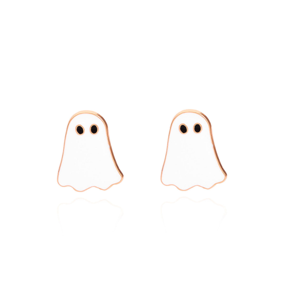 Halloween Ghost Necklace Earrings