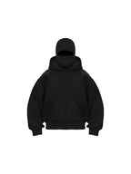Women's Double-Layer Fleece Zip Hoodie