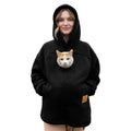 Women's Oversized Fleece-Lined Pullover Hoodie