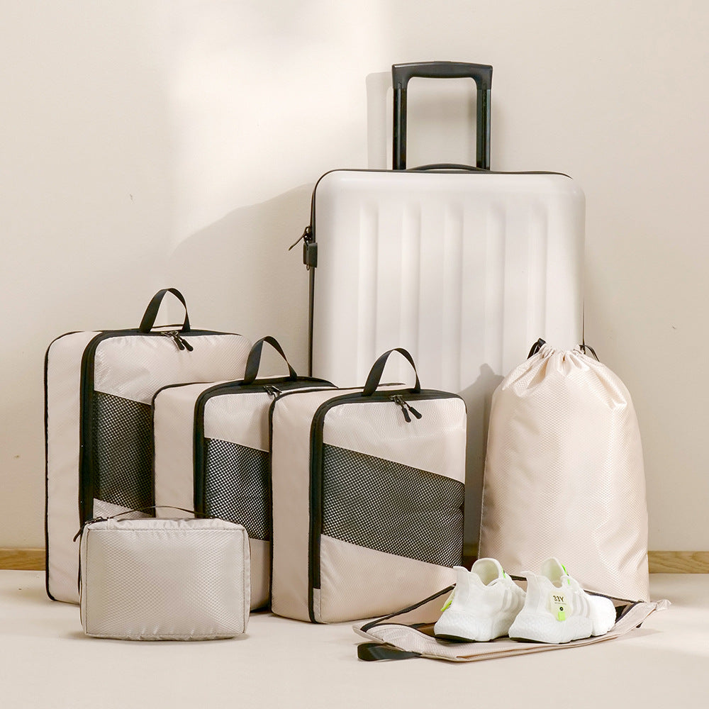 6-Piece Compression Travel Storage Bags – 20–35L