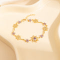 Sunflower Zircon Bracelet for Women