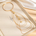 Vintage Butterfly Layered Chain Bracelet – Gold or Silver